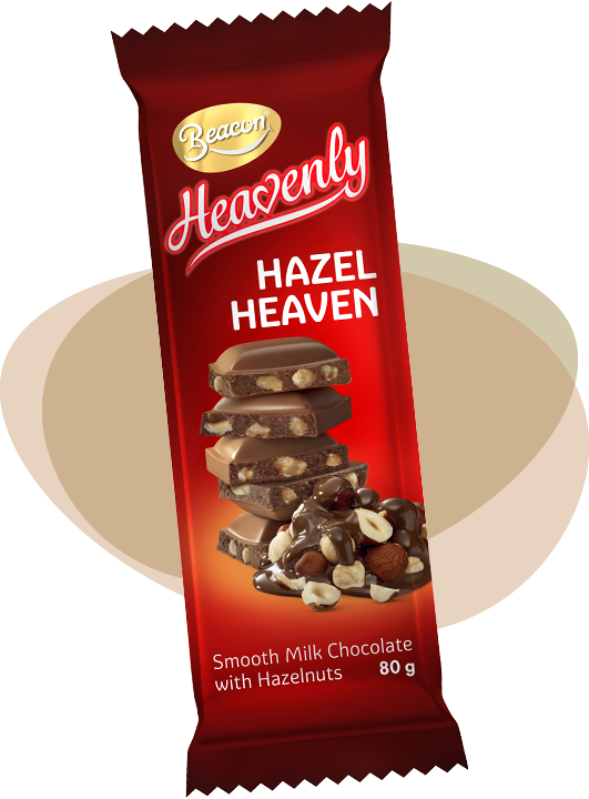 Beacon Heavenly Hazelnut Chocolate 80g
