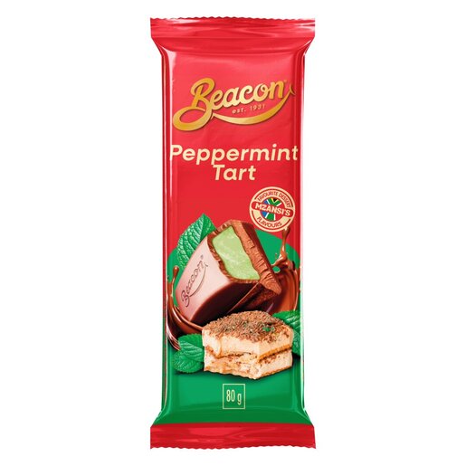 Beacon Heavenly Peppermint Tart Slab 80g